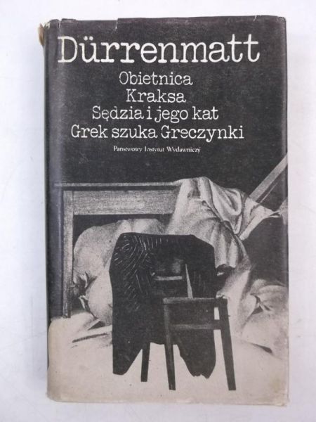 Durrenmatt Friedrich - Obietnica. Kraksa. Sędzia i jego kat. Grek szuka Greczynki