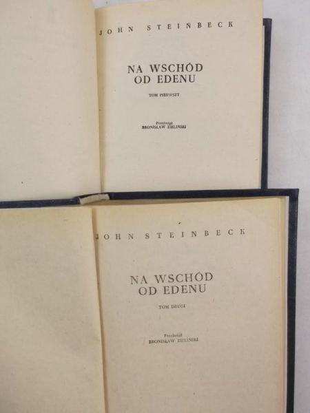 Steinbeck John - Na wschód od Edenu, tom I i II