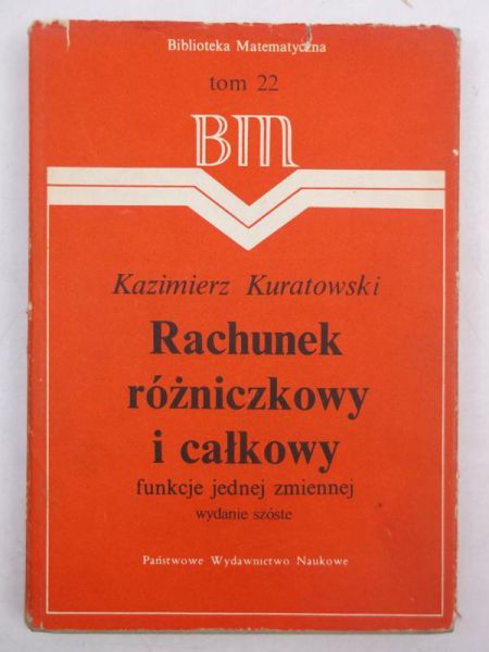Rachunek różniczkowy i całkowity