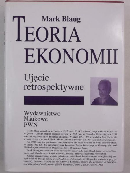 Teoria ekonomii. Ujęcie retrospektywne