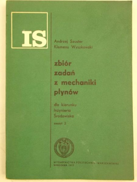 Zbiór zadań z mechaniki płynów