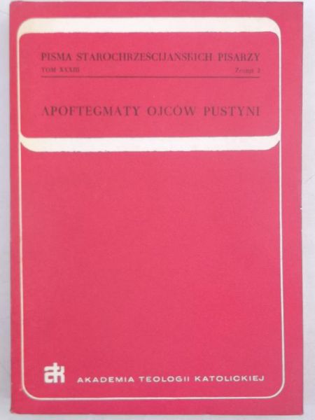 Apoftegmaty Ojców Pustyni