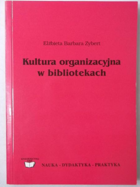 Kultura organizacyjna w bibliotekach