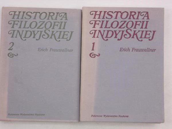 Historia filozofii indyjskiej, tom I i II
