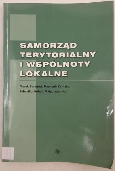 Samorząd terytorialny i wspólnoty lokalne
