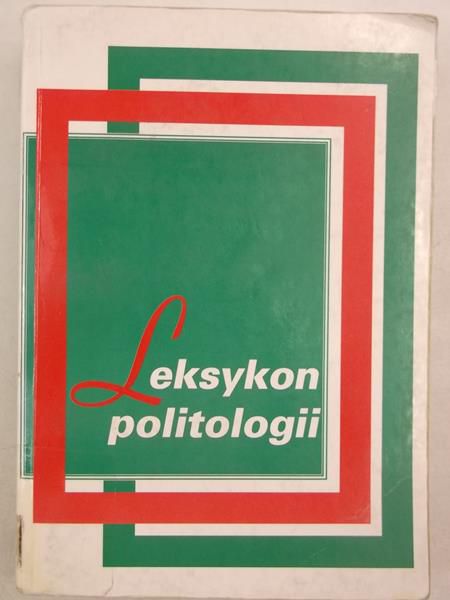 Leksykon politologi