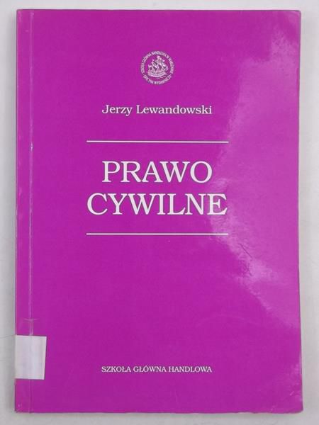 Lewandowski Jerzy  - Prawo cywilne