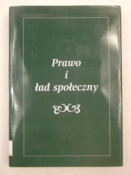 Prawo i ład społeczny