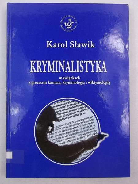 Sławik Karol - Kryminalistyka