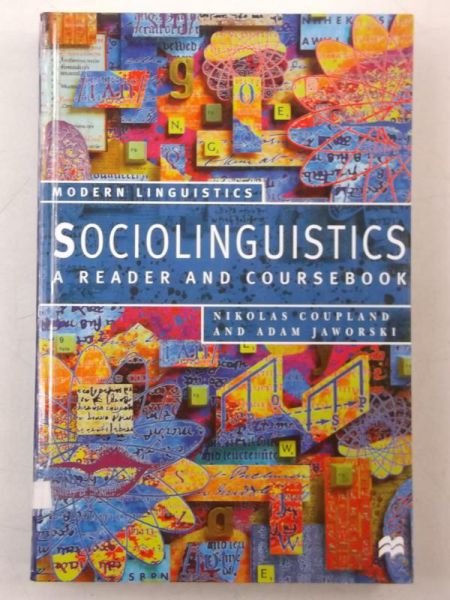 Coupland Nikolas - Sociolinguistics