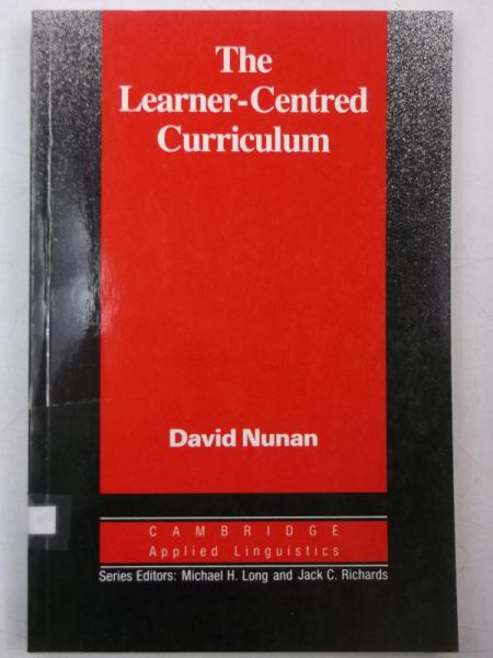 The Learner-Centred Curriculum