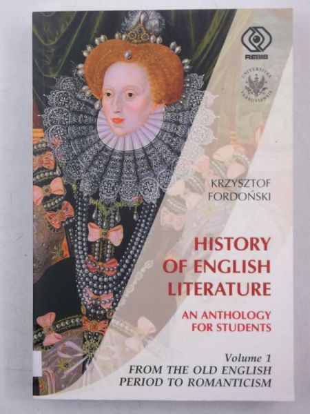 History of English Literature an Anthology for Students