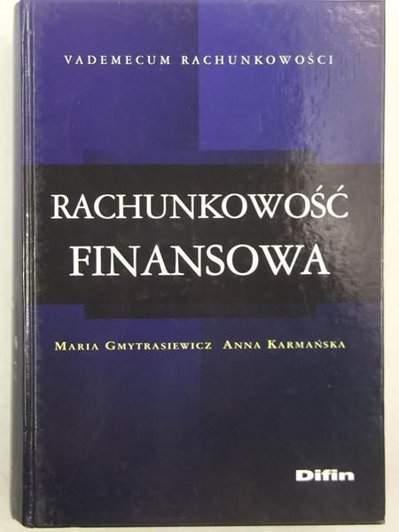 Karmańska Anna - Rachunkowość finansowa