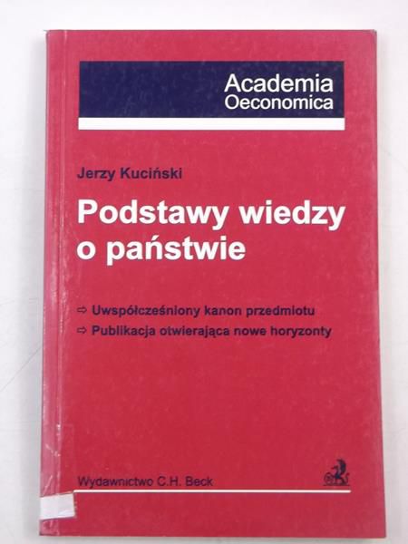 Kuciński Jerzy - Podstawy wiedzy o państwie