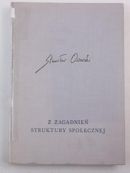 Z zagadnień struktury społecznej, tom V