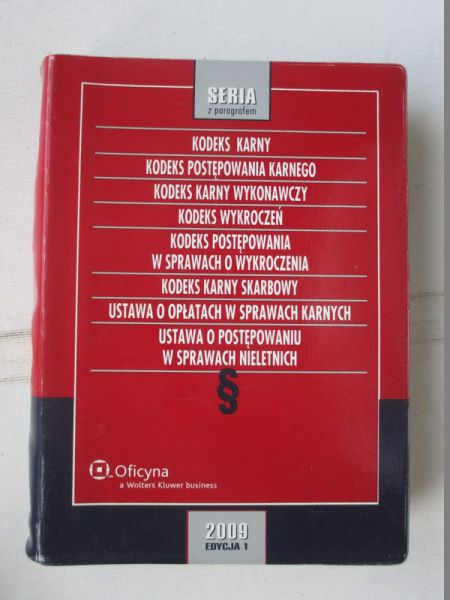 Kodeks karny. Stan prawny na 20. 02. 2009 r.