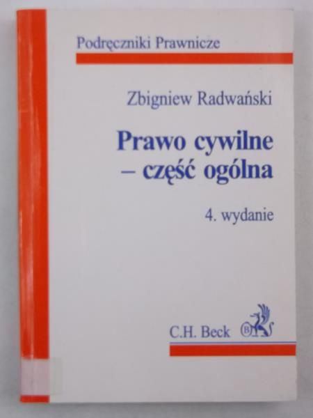 Prawo cywilne-część ogólna