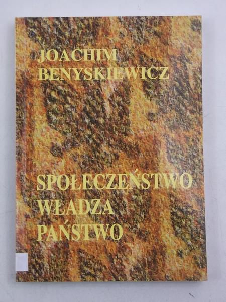 Społeczeństwo władza państwo