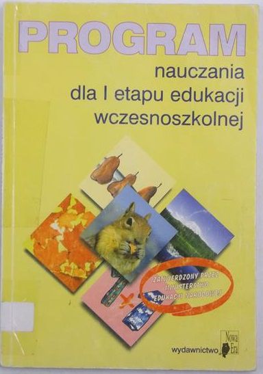 Program nauczania dla I etapu edukacji wczesnoszkolnej