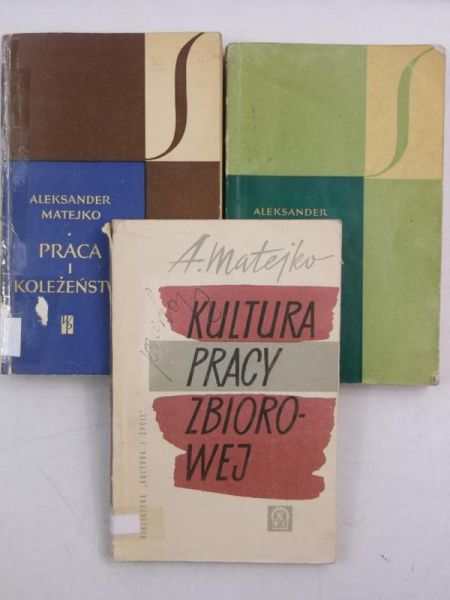 Socjologia zakładu pracy / Praca i koleżeństwo / Kultura pracy zbiorowej