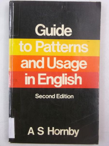 Guide to Patterns and Usage in English