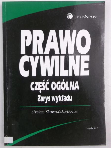 Prawo cywilne. Część ogólna