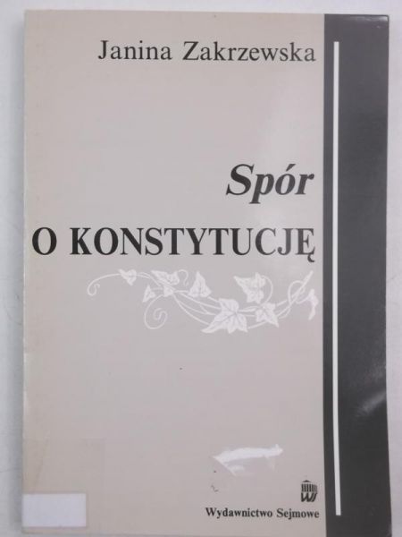 Spór o Konstytucje