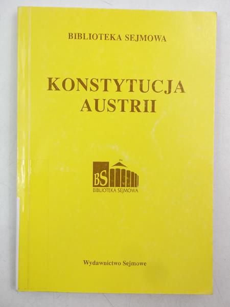 Federalna ustawa konstytucyjna Republiki Austrii