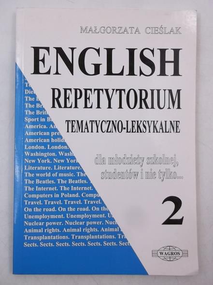 English 2 - Repetytorium tematyczno- leksykalne