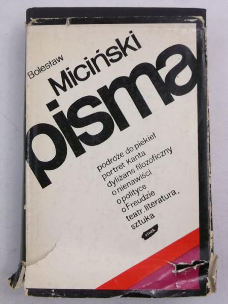 Pisma, eseje, artykuły, listy