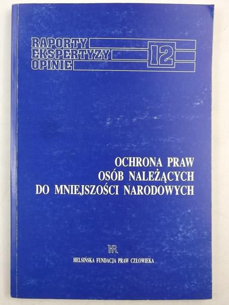 Ochrona praw osób należących do mniejszości narodowych