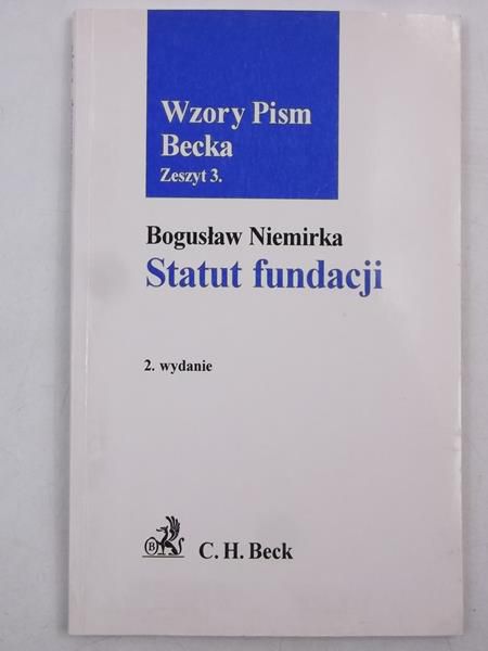 Statut fundacji
