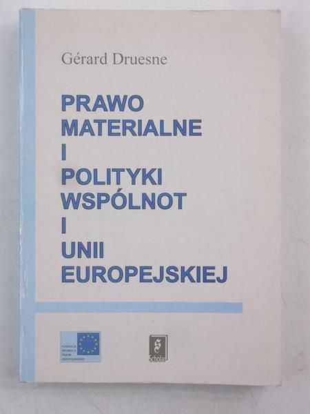 Prawo materialne i polityki wspólnot i Unii Europejskiej