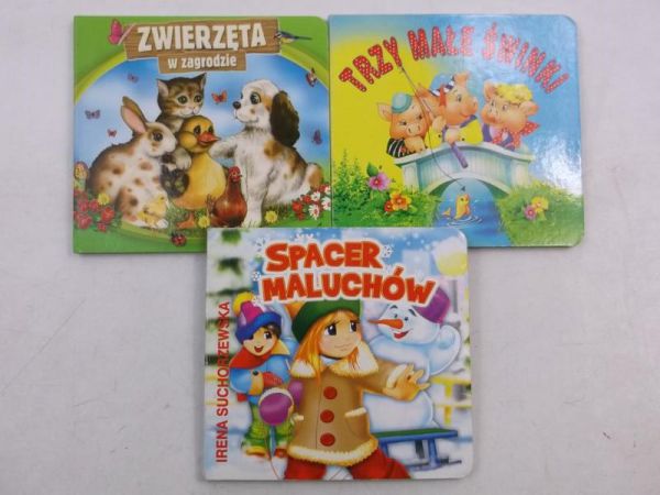 nn - Zwerzęta w zagrodze / Trzy małe śwnk / Spacer maluchów