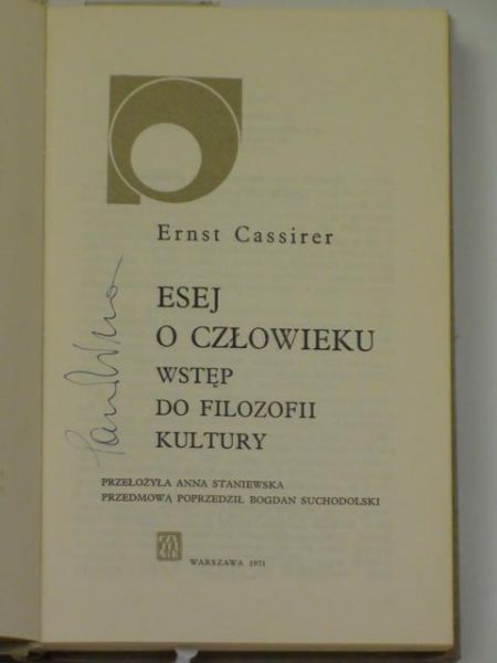 Esej o człowieku