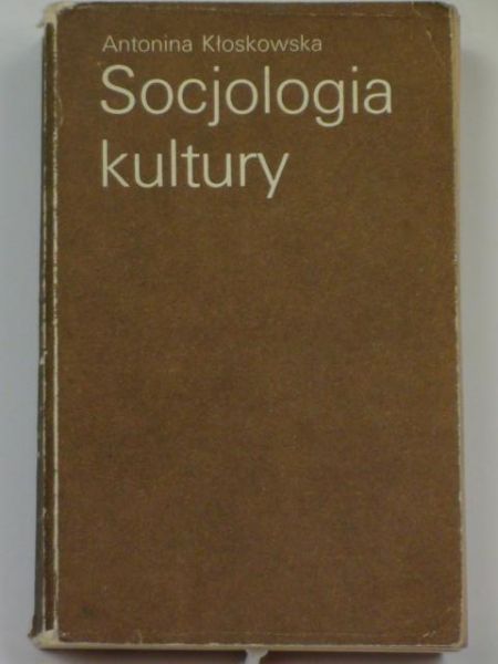 Socjologia kultury