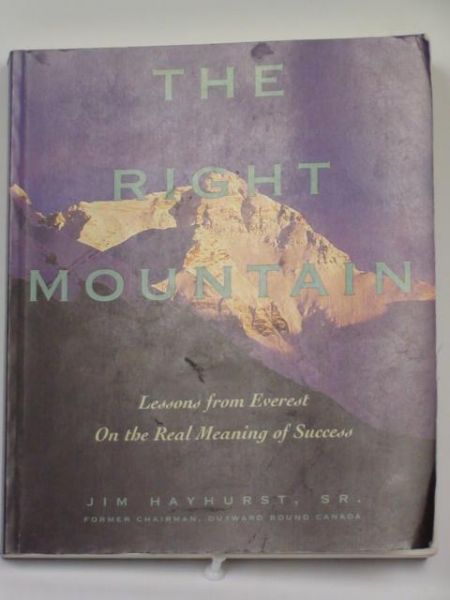 The right mountain