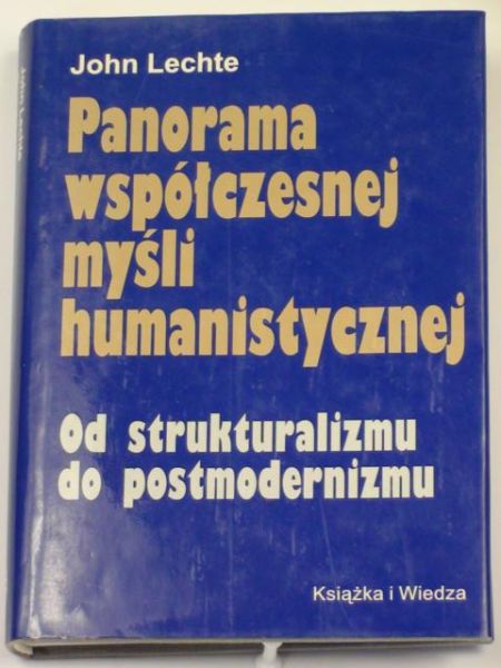 Panorama współczesnej myśli humanistycznej