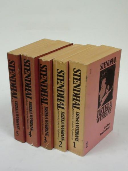 Stendhal - Dzieła wybrane, I-V t.