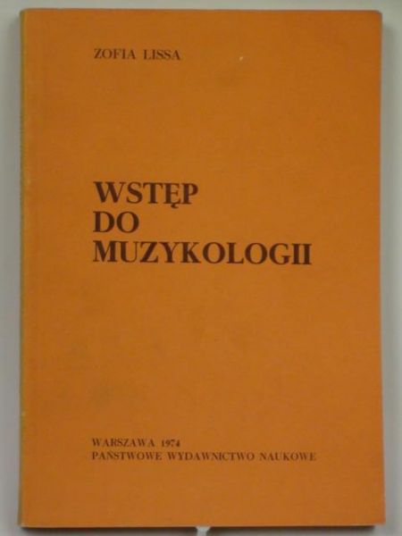 Wstęp do muzykologii