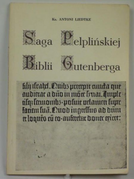 Saga Pelplińskiej Biblii Gutengerga