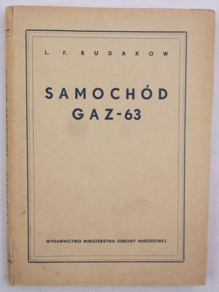 Samochód GAZ - 63