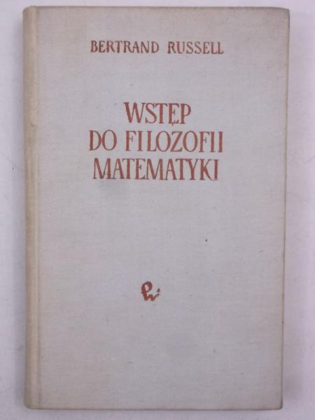 Russell Bertrand - Wstęp do filozofii matematyki