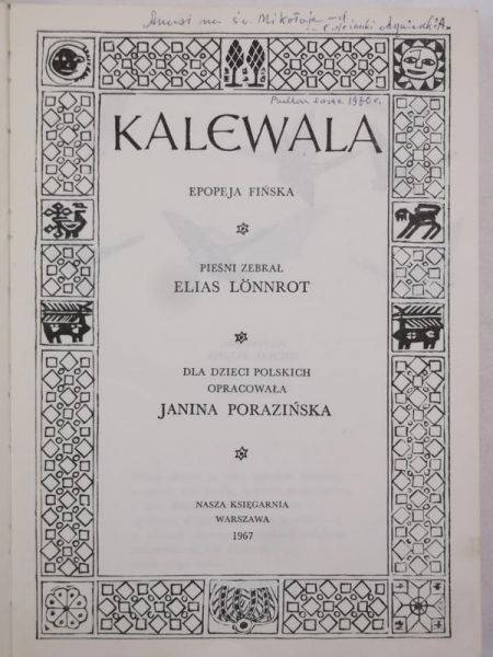 Kalewala. Epopeja fińska