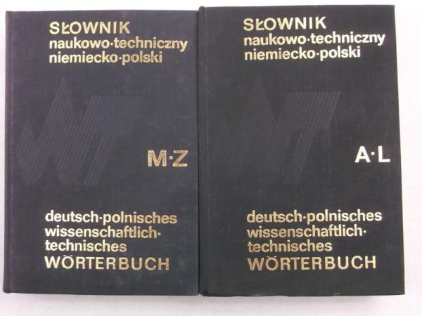 Słownik naukowo-techniczny niemiecko-polski, Tom I-II