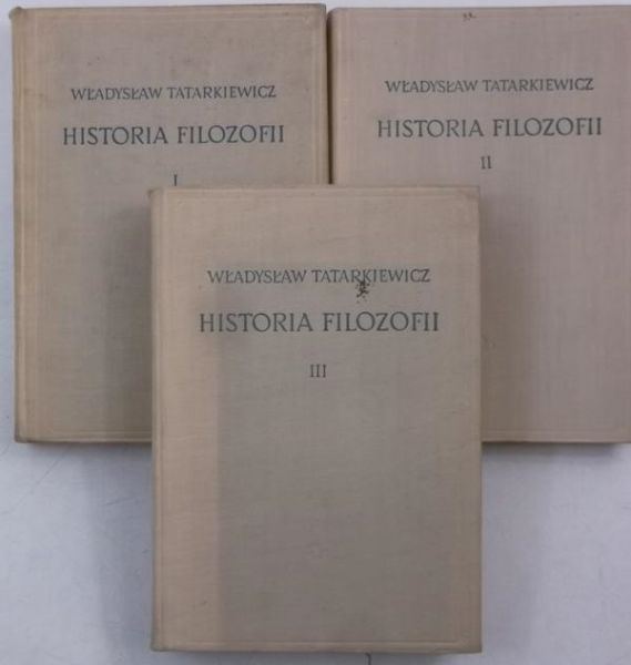 Historia filozofii, t. I-III