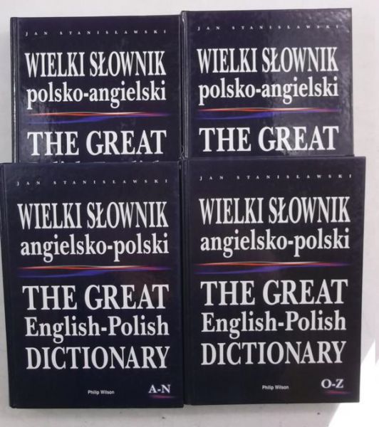 Wielki słownik polsko-angielski, angielsko-polski, IV tomy