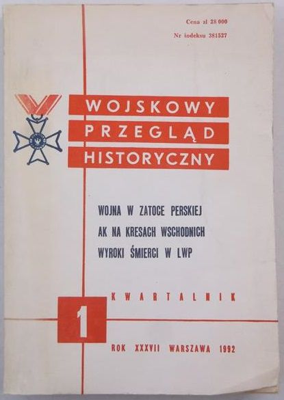 Wojskowy przegląd historyczny, kwartalnik 1