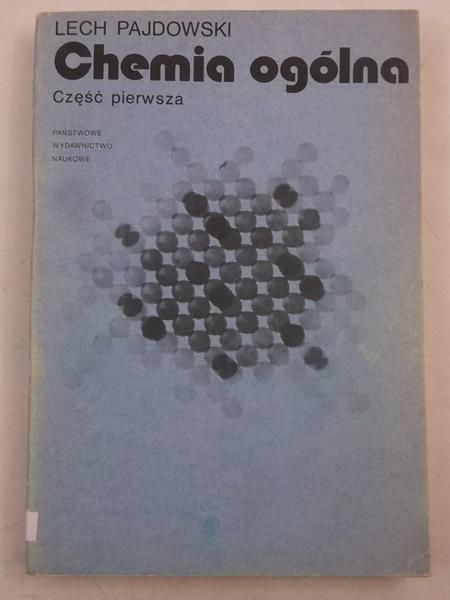Chemia ogólna, cześć I
