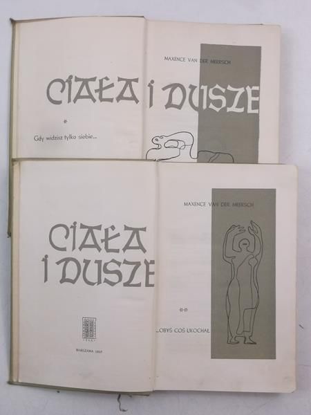 Ciała i dusze, Tom I-II